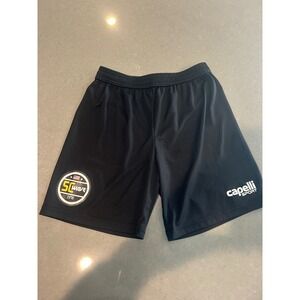 Capelli Sport Wave Youth Soccer Shorts Black Boys Medium 10-12 Athletic Training